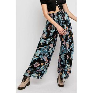 Free People Take It Easy Printed Wide Leg Pants